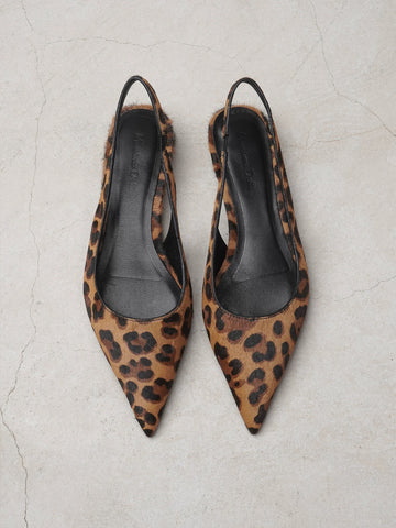 Mija leopard kitten heels