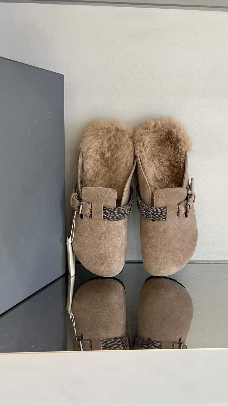 Neela Fur Slippers